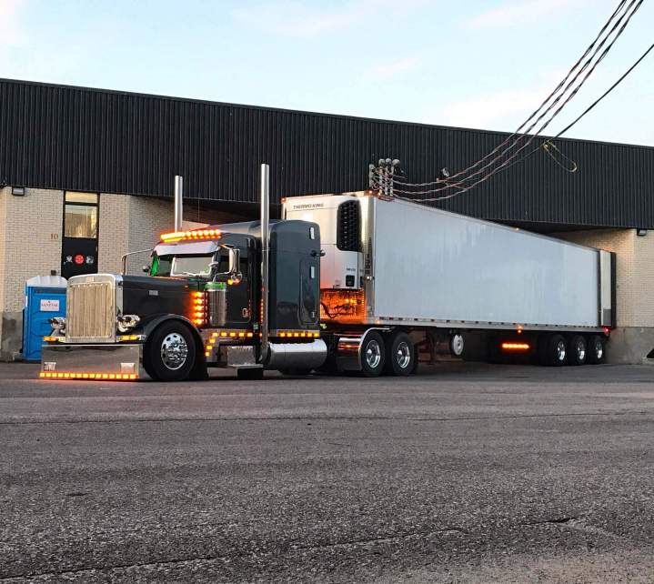 Transport de livraison réfrigéré Québec